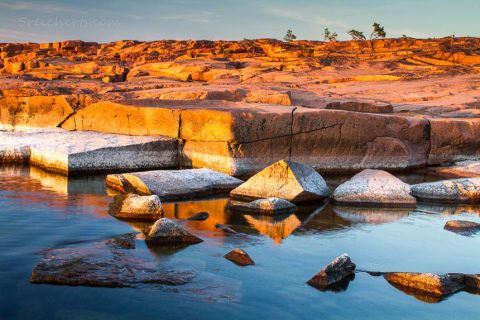 Küste bei Geta, Åland, Finnland
