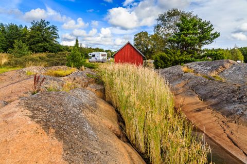 Einsame Insel, Aland