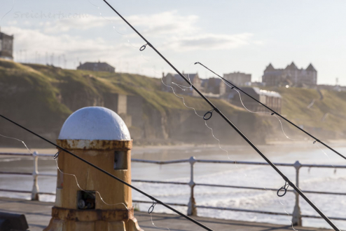 Angler in Whitby, Yorkshire