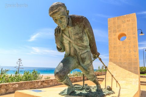 Fischerdenkmal, Andalusien