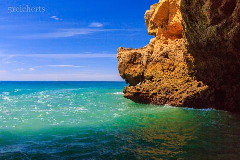 Blick aus der Grotte