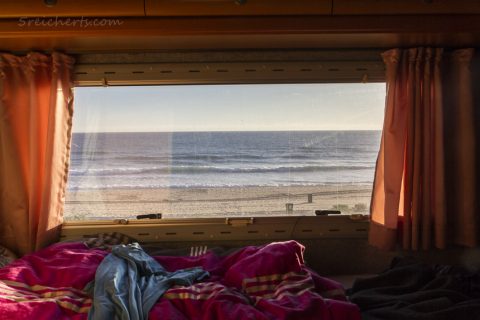 Blick aus dem Wohnmobilfenster