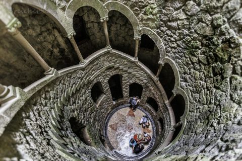 Brunnen der Initiation, Sintra - Quinta Regalia, Sintra Portugal