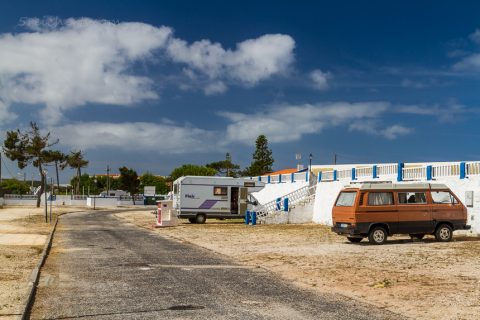 Unser Flair auf dem Campingplatz von Santa Cruz