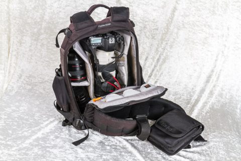 gefüllter Lowepro Flipside 400AW