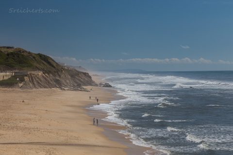 Nordstrand von Sao Pedro de Moel, Portugal