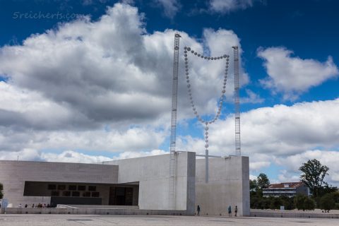 Die neue Basilika von Fatima, Portugal