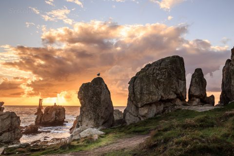Sonnenuntergang am Pern, Ouessant