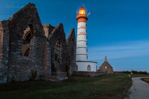 St Mathieu am Abend