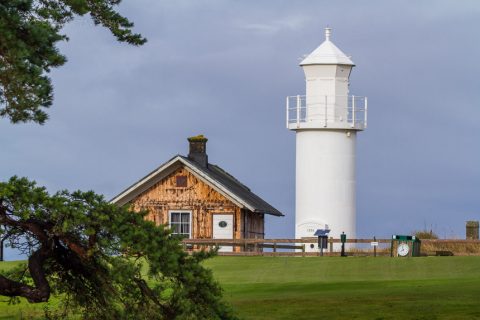 Skansudde auf dem Golfplatz
