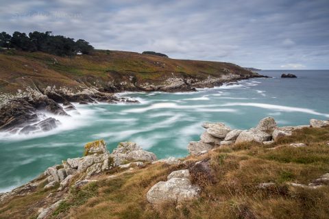 Wanderweg entlang der Buchten, Bretagne