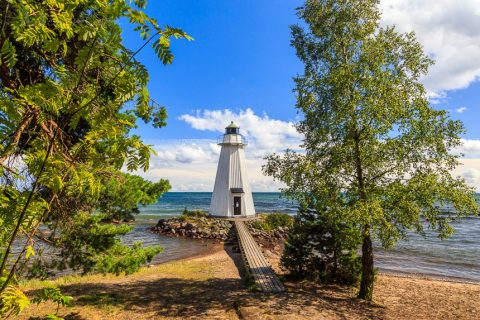 Vanäs, Karlsborg, Vättern, Schweden
