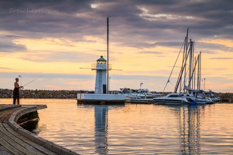 Abendstimmung, Gränna, Schweden