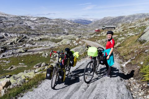 Kaum zu glauben, aber das beste Wetter der Reise hatten wir am höchsten Punkt - wo von September bis Mai Schnee liegt.