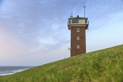 Leuchtturm Schulpengat in Huisduinen
