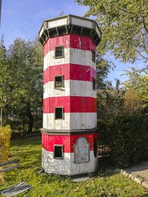 Ein persönlicher Garten-Leuchtturm, Campingplatz