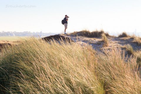 Gunter fotografiert auf Ameland