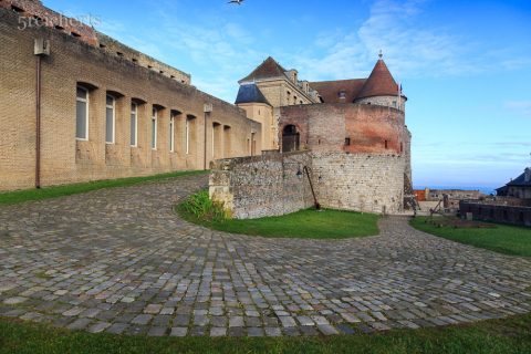 Auf der Burganlage, Dieppe