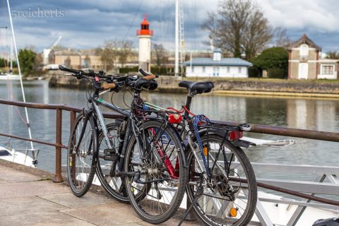 Unsere Räder in Honfleur