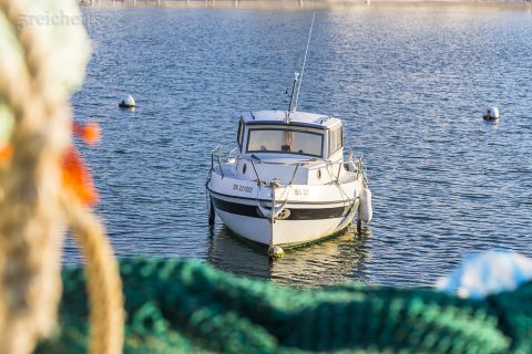 Boot im Hafen, Quiberon
