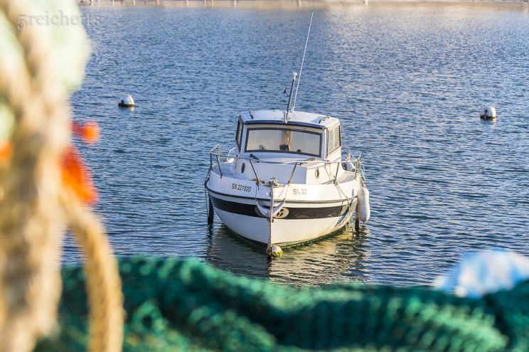 Boot im Hafen, Quiberon Boot im Hafen, Quiberon