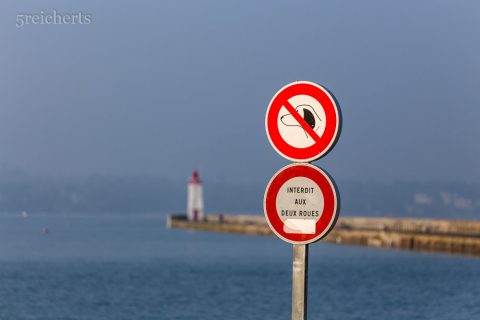 Keine Dackel auf der Mole