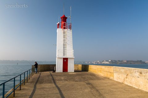 Der Leuchtturm auf der Mole, Saint Malo