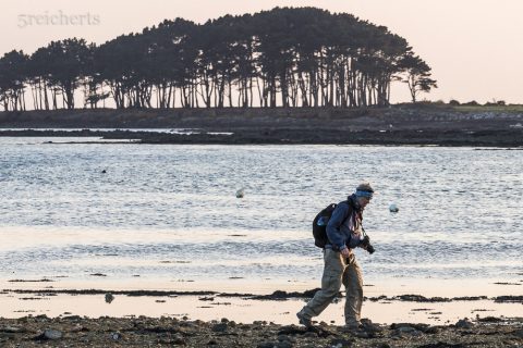 Gabi am Strand, Locmariaquer