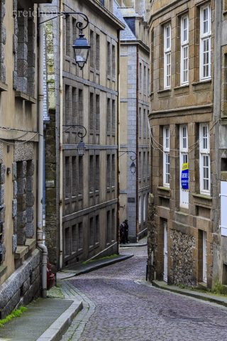 Häuserreihe in Saint Malo