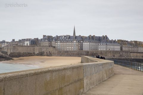 langweiliges Licht tagsüber, Saint Malo