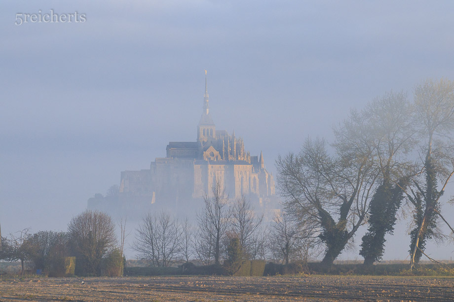 Morgenstimmung Mont Saint Michel