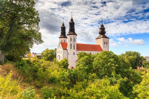 Der Dom zu Visby, Gotland, Schweden