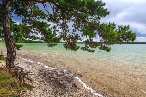 See auf Fårö, Gotland, Schweden