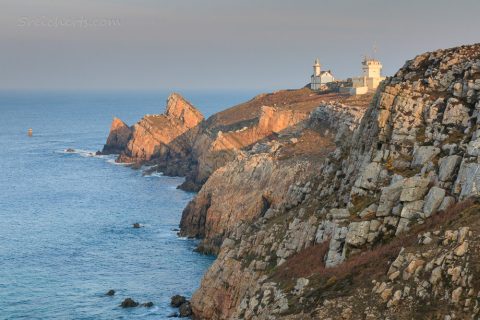 Leuchtturm Toulinguet, Crozon, Bretagne