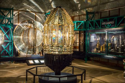 Im Leuchtturm Museum Creac'h, Ouessant, Bretagne