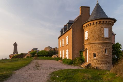Eiffel-Villa, Men Ruz, Ploumanac'h, Bretagne