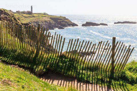 Wanderpfad, Saint Mathieu, Bretagne