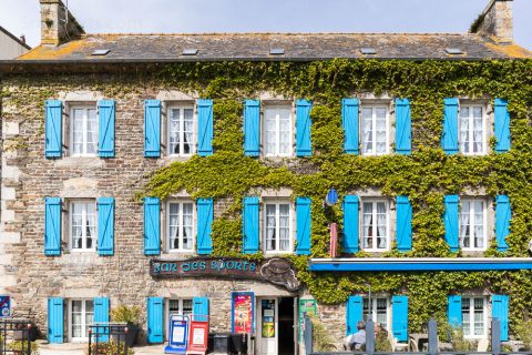 Pub in Saint Thegonnec, Bretagne
