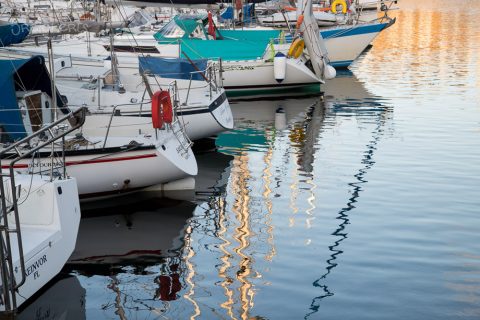 Segelboote in Paimpol