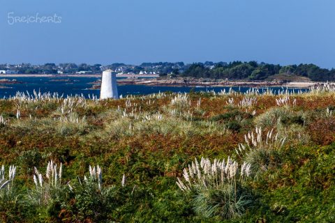 Blick über die Insel Brehat