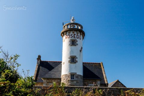 Der Leuchtturm Rosedo auf der Ile de Brehat