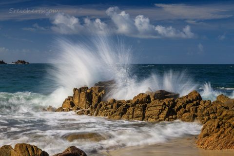 Spritzende Wellen, Corsen