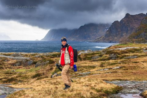 Gabi an der Küste von Å, Norwegen
