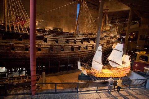 Im Vasa Museum, Stockholm, Schweden