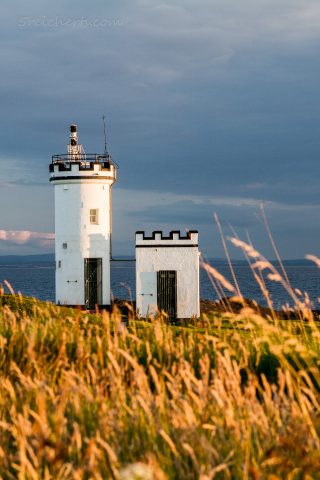 Eli Lighthouse, Fife, Schottland