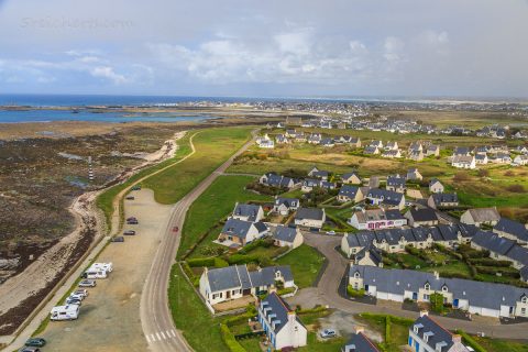 Womo am Phare d'Eckmühl, Bretagne