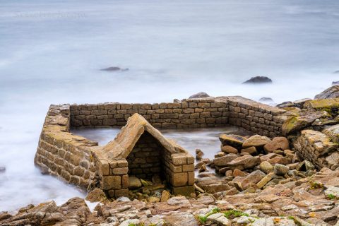 Langzeitbelichtung in Lesconil, Bretagne
