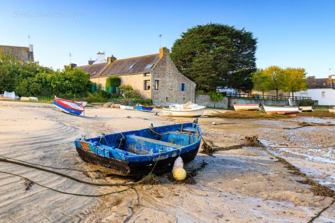 Altes Boot, Lesconil, Bretagne