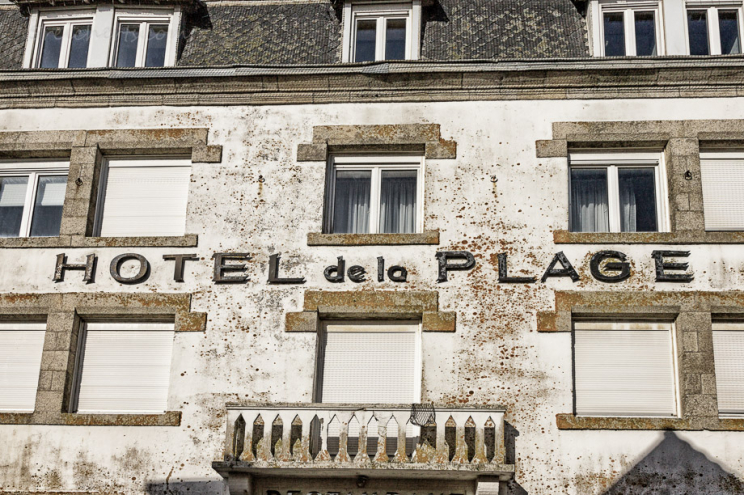 Altes Hotel in Lesconil, Bretagne