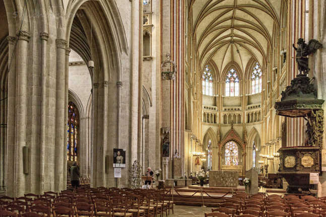 Kathedrale Saint-Corentin, Quimper, Bretagne